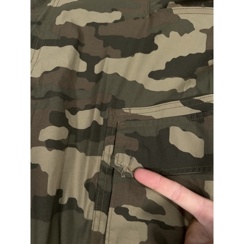 Duluth Trading Flex Dry On The Fly Relaxed Fit Cargo Pants Green Camo Men 44x32 - Picture 7 of 10
